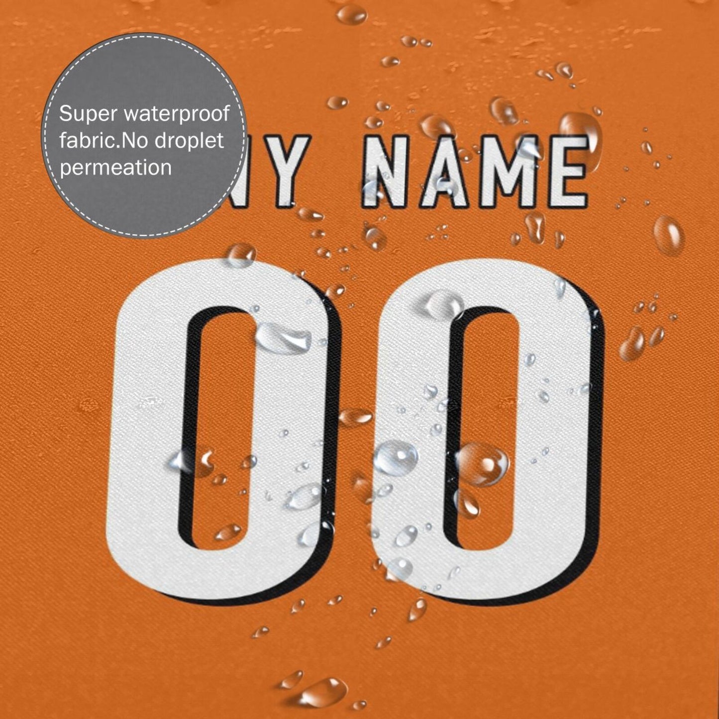 Custom Football Cincinnati Bengals style personalized shower curtain custom design name and number set of 12 shower curtain hooks Rings