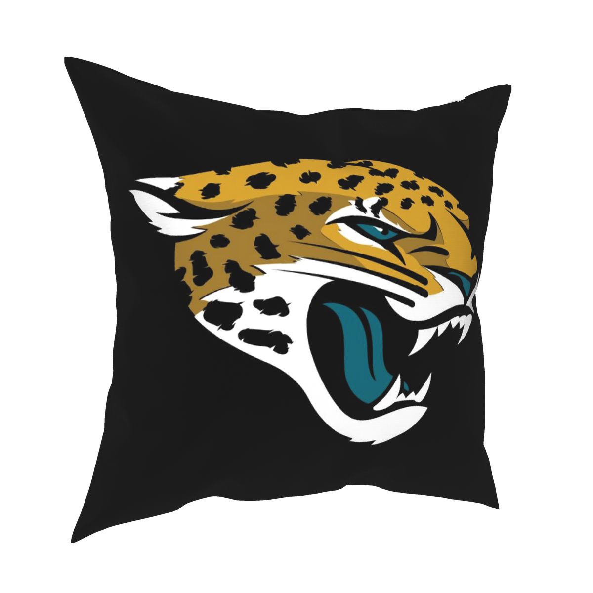 Custom Decorative Football Pillow Case Jacksonville Jaguars Black Pillowcase Personalized Throw Pillow Covers