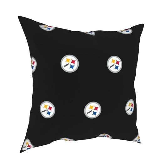 Custom Decorative Football Pillow Case Pittsburgh Steelers Pillowcase Personalized Throw Pillow Covers