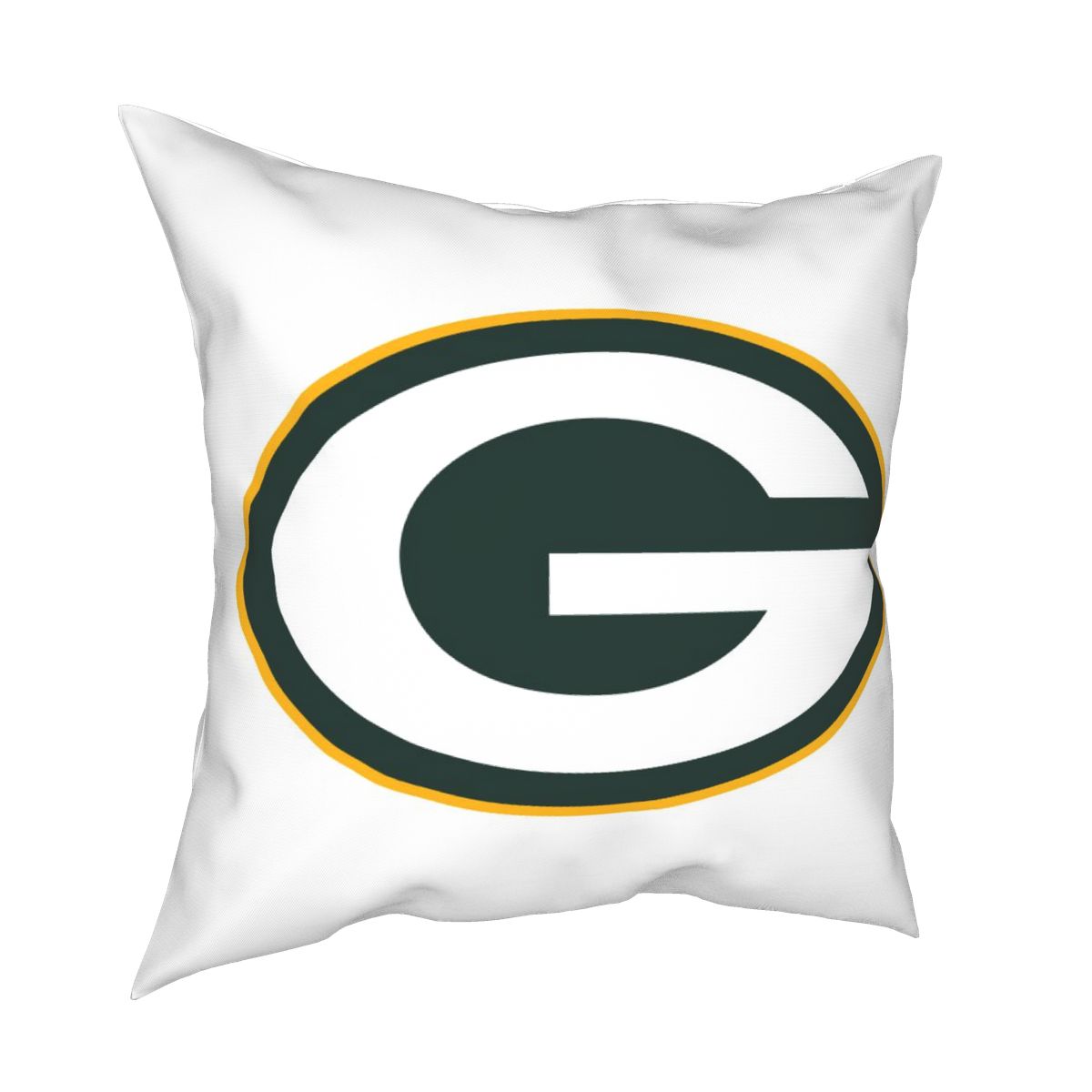 Custom Decorative Football Pillow Case Green Bay Packers White Pillowcase Personalized Throw Pillow Covers