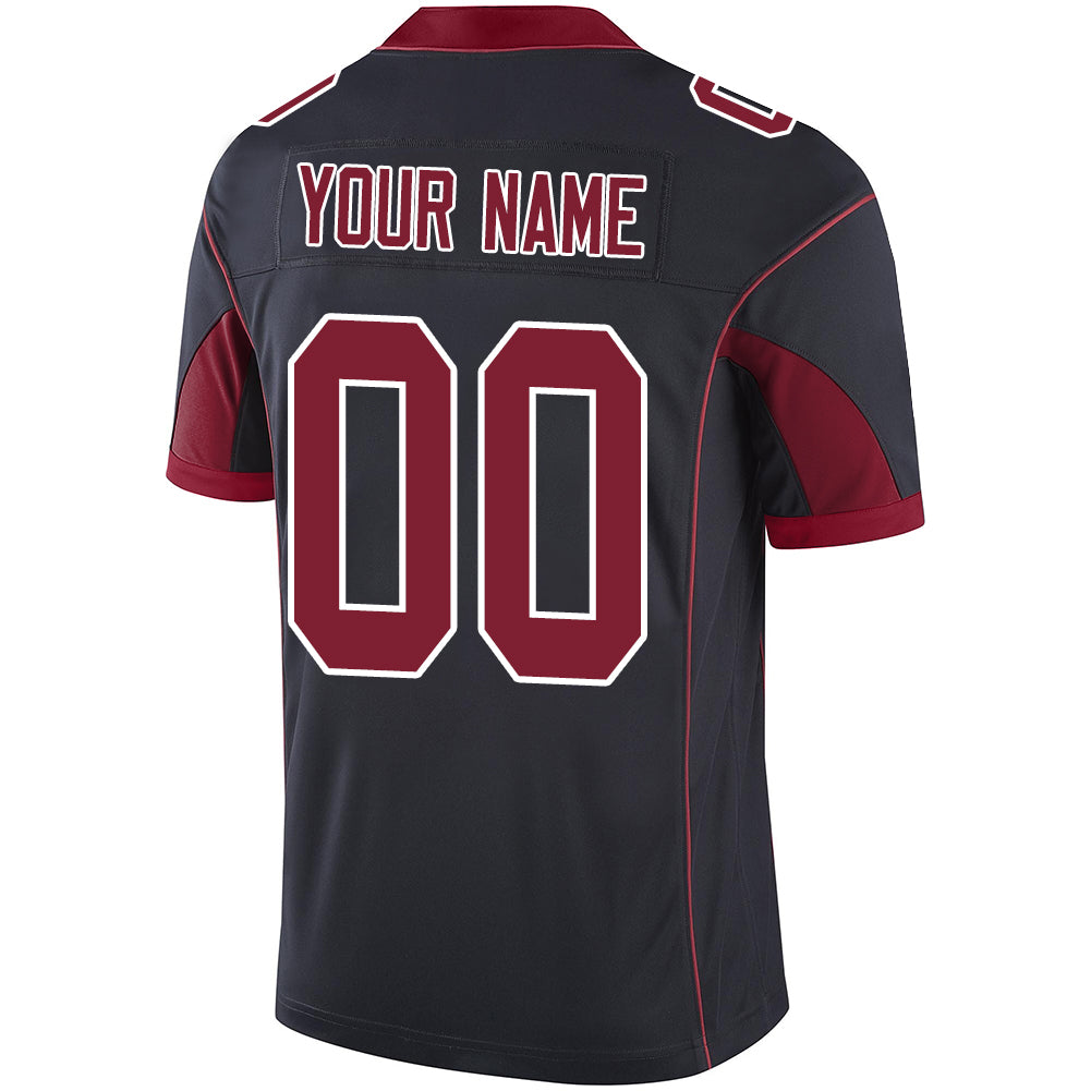 Custom Arizona Cardinals Stitched American Football Jerseys Personalize Birthday Gifts Black Jersey