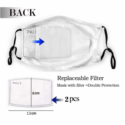 Print Dust Masks Fashion Football Personalized Oakland Raiders Face Mask With PM 2.5 Filter