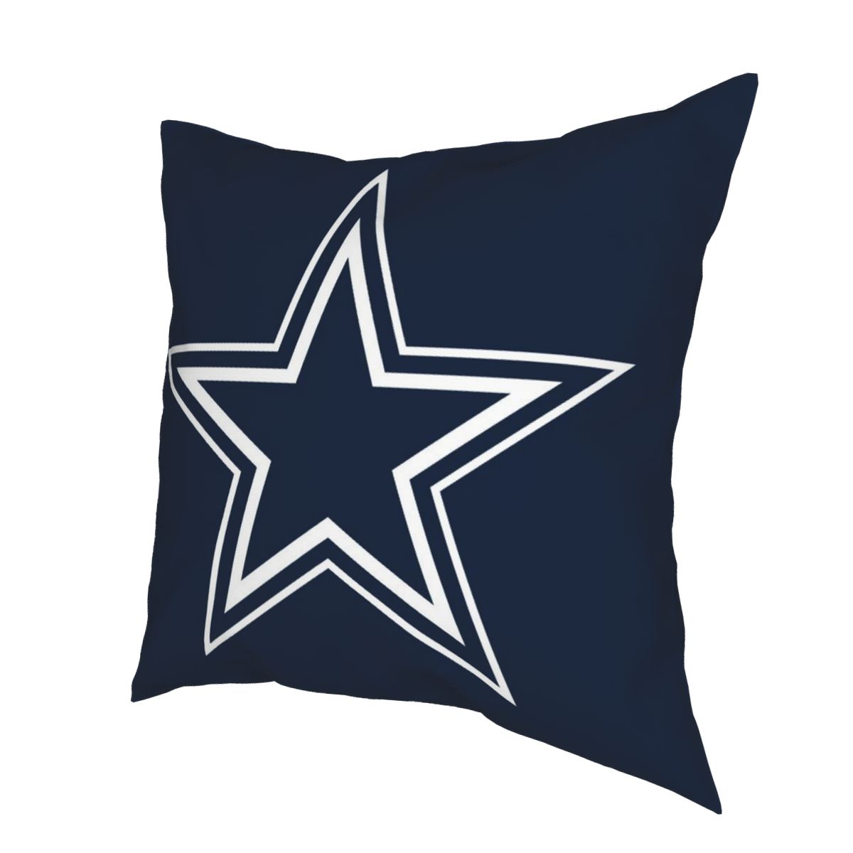 Custom Decorative Football Pillow Case Dallas Cowboys Navy Pillowcase Personalized Throw Pillow Covers