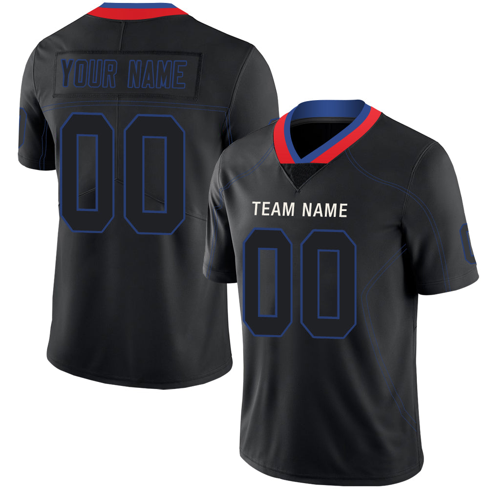 Custom Buffalo Bills Stitched American Football Jerseys Personalize Birthday Gifts Black Jersey