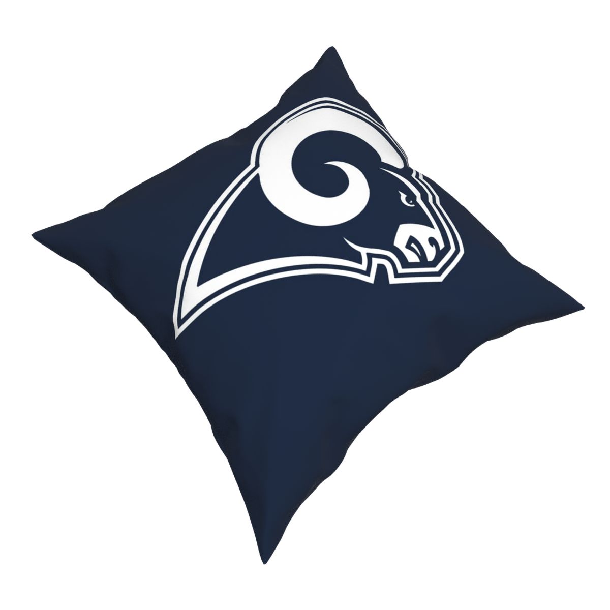 Custom Decorative Football Pillow Case Los Angeles Rams Navy Pillowcase Personalized Throw Pillow Covers