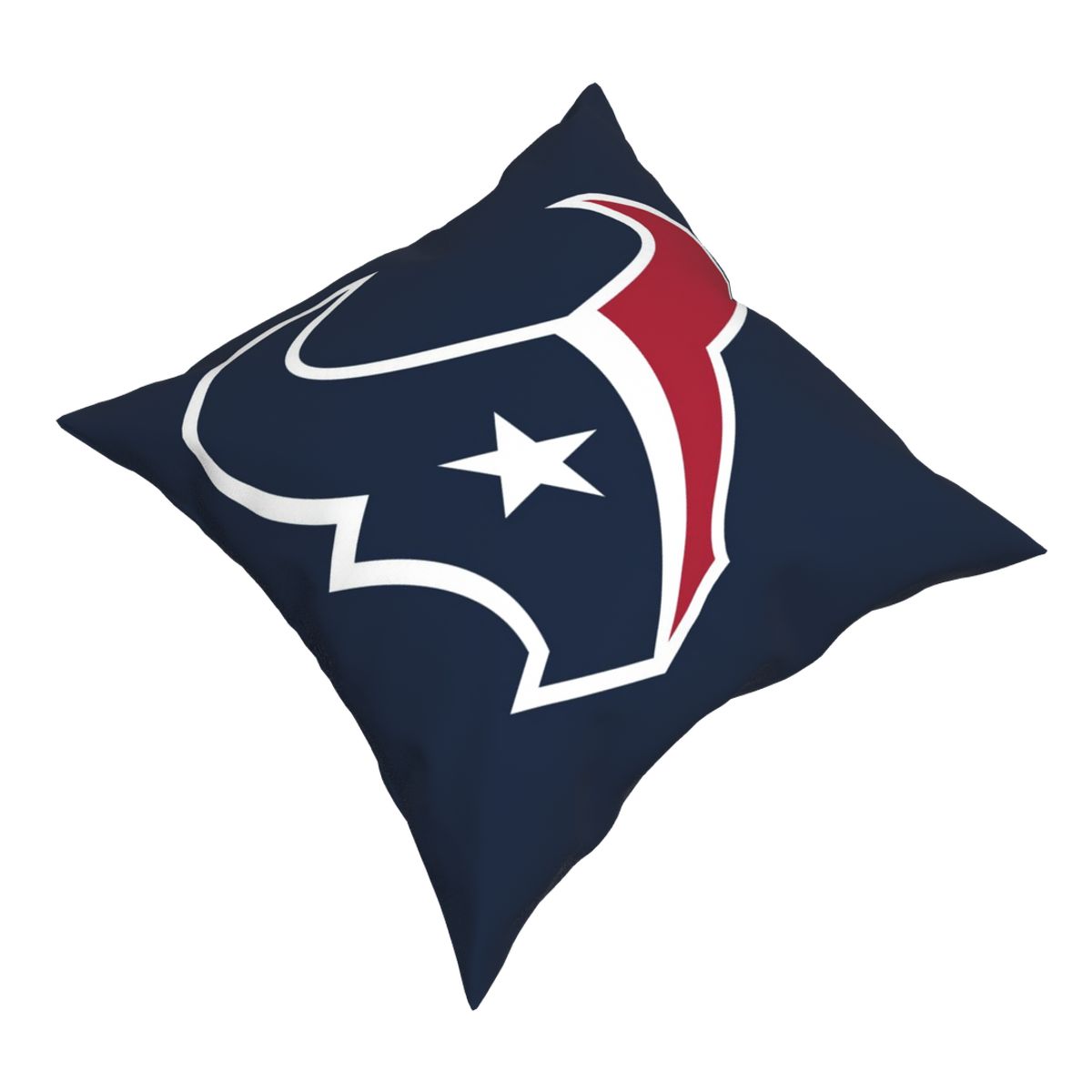 Custom Decorative Football Pillow Case Houston Texans Navy Pillowcase Personalized Throw Pillow Covers