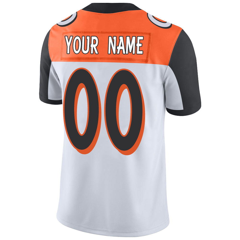 Custom Cincinnati Bengals Stitched American Football Jerseys Personalize Birthday Gifts White Jersey