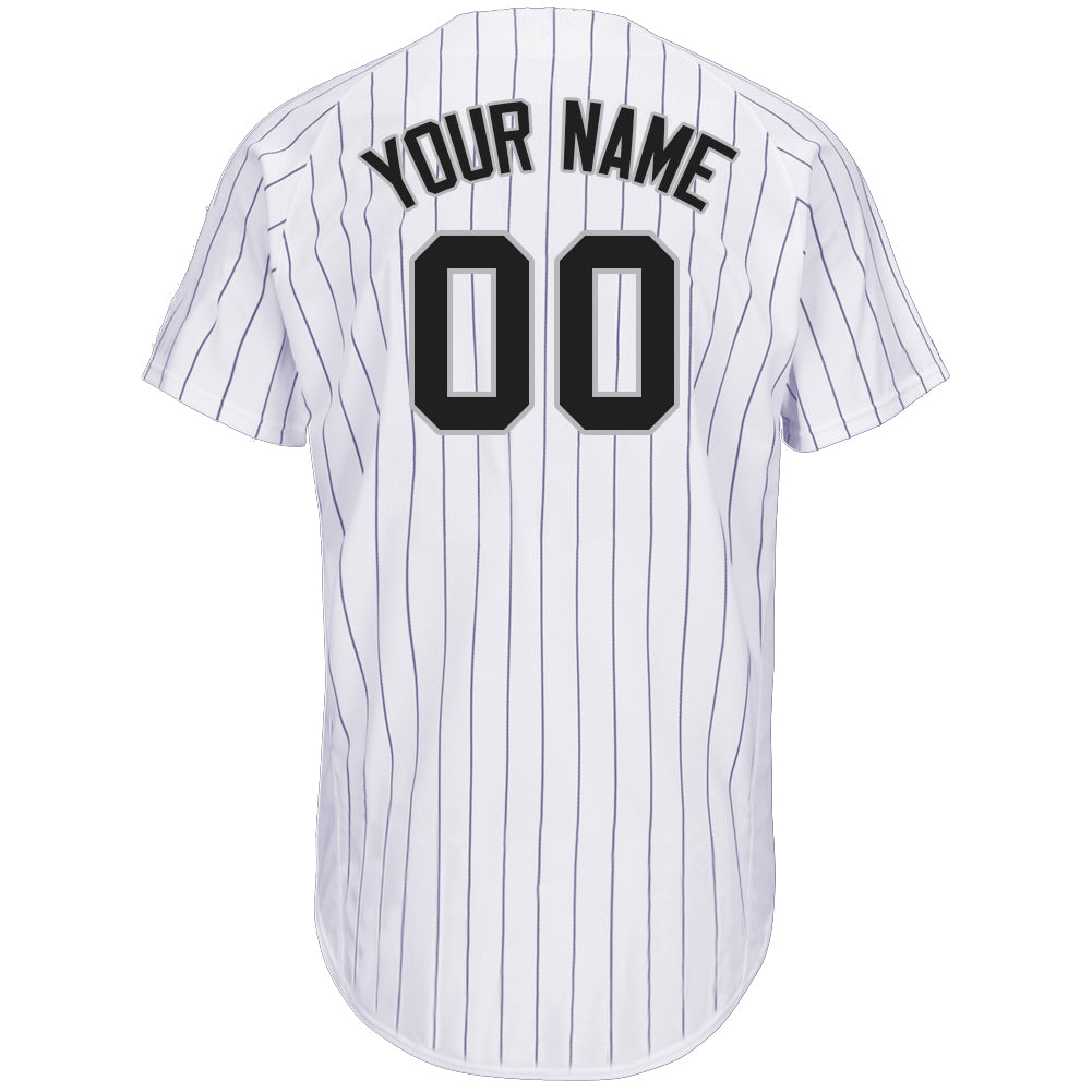 Custom Colorado Rockies Stitched Baseball Jersey Personalized Button Down Baseball T Shirt