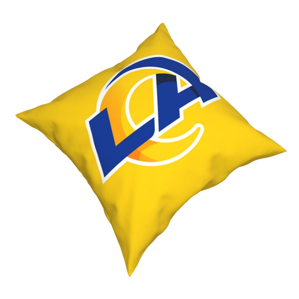 Custom Decorative Football Pillow Case 2020 New Los Angeles Rams Yellow Pillowcase Personalized Throw Pillow Covers