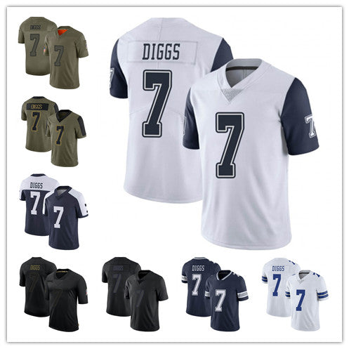 Men's #7 Trevon Diggs D.Cowboy Limited Stitched jerseys