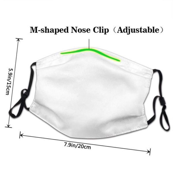 Football Team Face Mask Seahawks 3 Packs Washable Reusable Total With 6 Filters Breathable Sports Women Men Face Cover