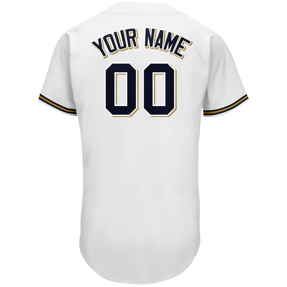 Custom Milwaukee Brewers Stitched Baseball Jersey Personalized Button Down Baseball T Shirt