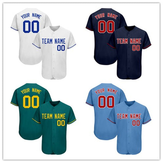 Custom Embroidered Baseball Jersey for Men/Women/Youth Designing Softball V-Neck Playing Tee Shirts With Team Name,Number