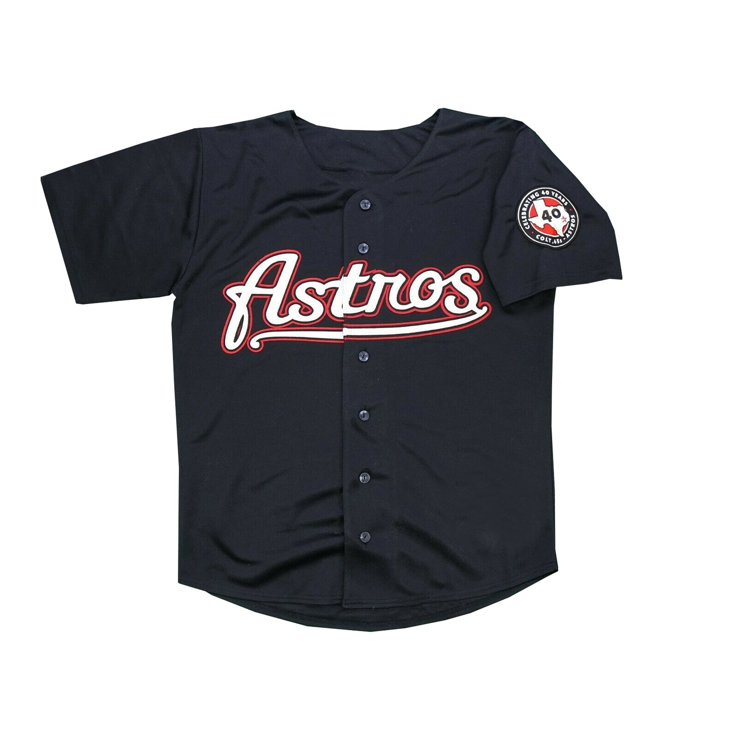 Custom 2012 Houston Astros Black Men's Jersey Stitched
