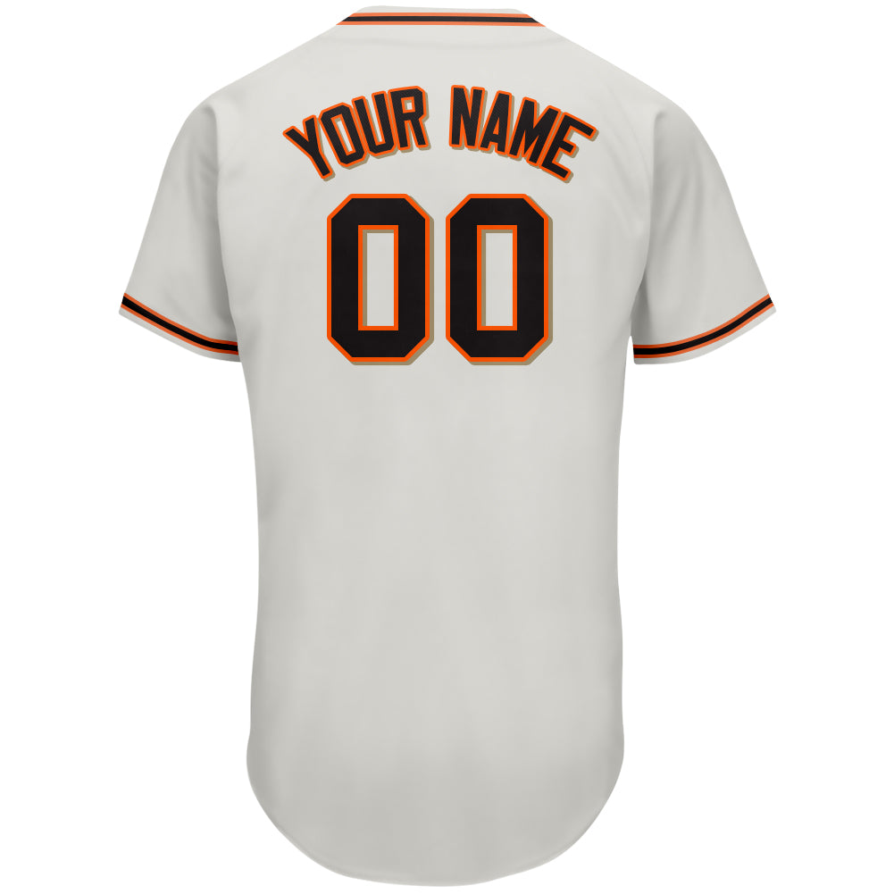 Custom San Francisco Giants Stitched Baseball Jersey Personalized Button Down Baseball T Shirt