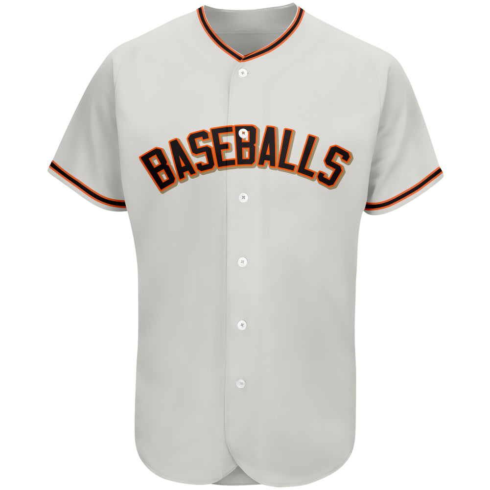 Custom San Francisco Giants Stitched Baseball Jersey Personalized Button Down Baseball T Shirt