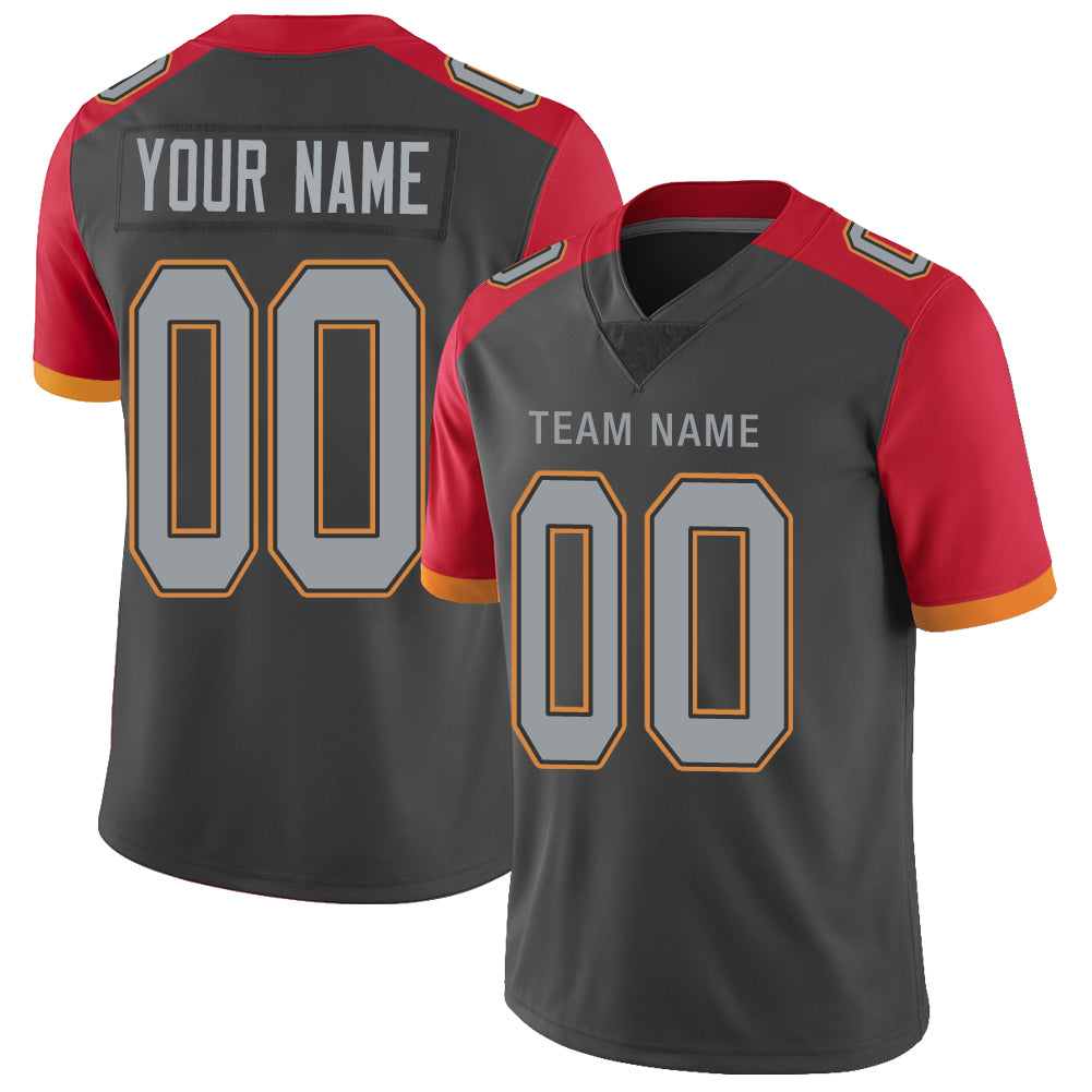 Custom Tampa Bay Buccaneers Stitched American Football Jerseys Personalize Birthday Gifts Black Jersey