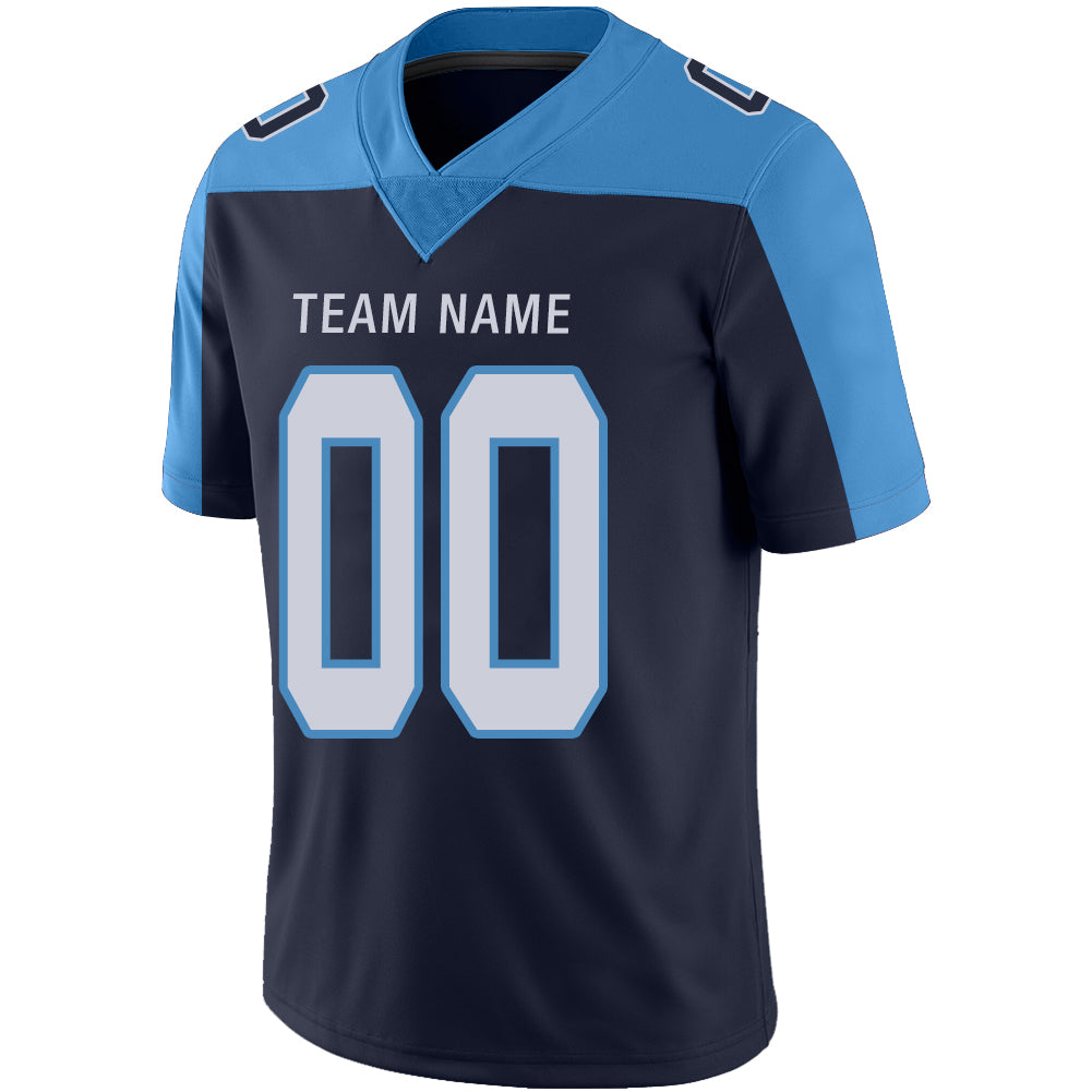 Custom Tennessee Titans Stitched American Football Jerseys Personalize Birthday Gifts Navy Jersey