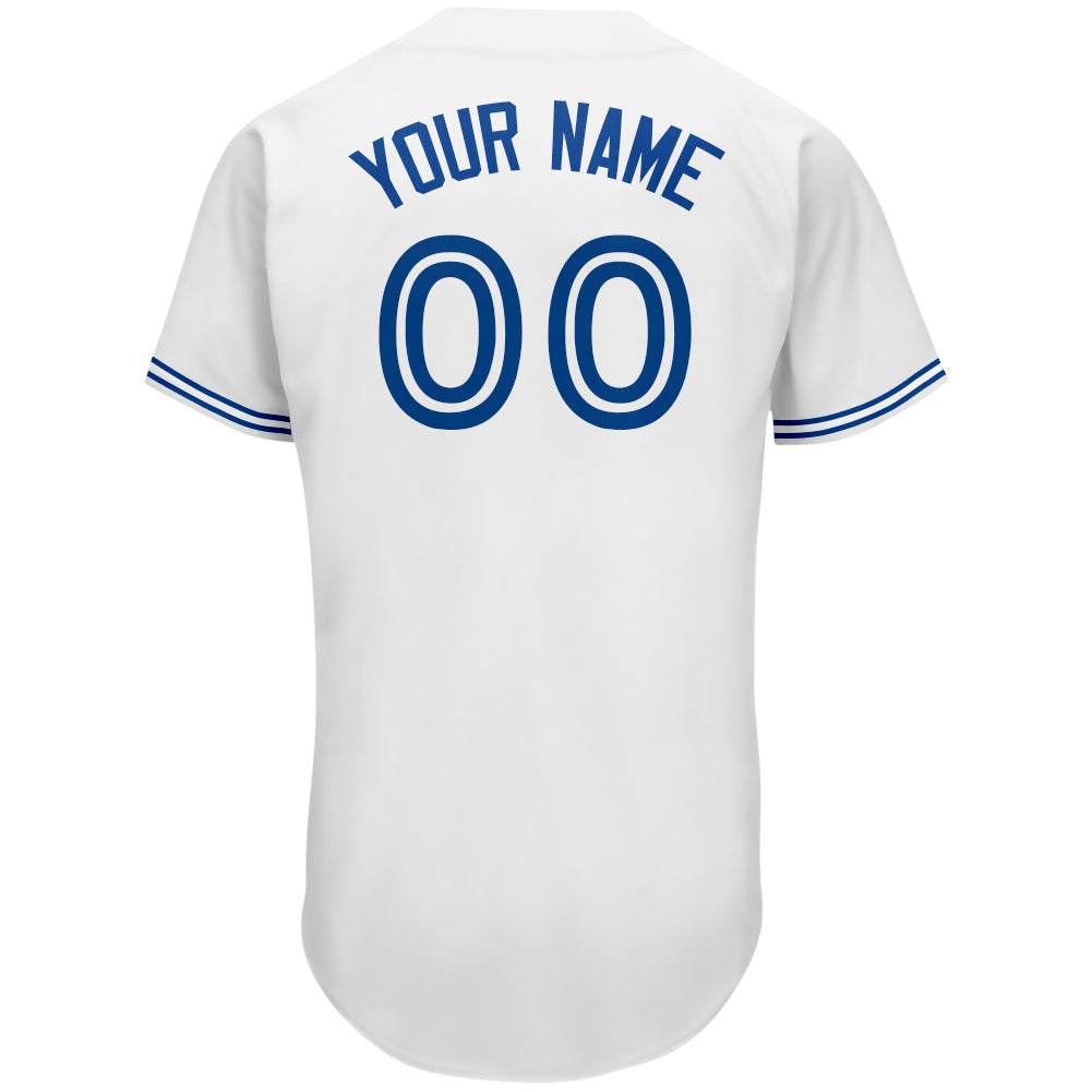 Custom Toronto Blue Jays Stitched Baseball Jersey Personalized Button Down Baseball T Shirt