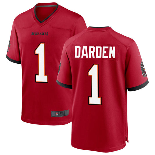 Football Jerseys TB.Buccaneers #1 Jaelon Darden Player Stitched Game Jersey