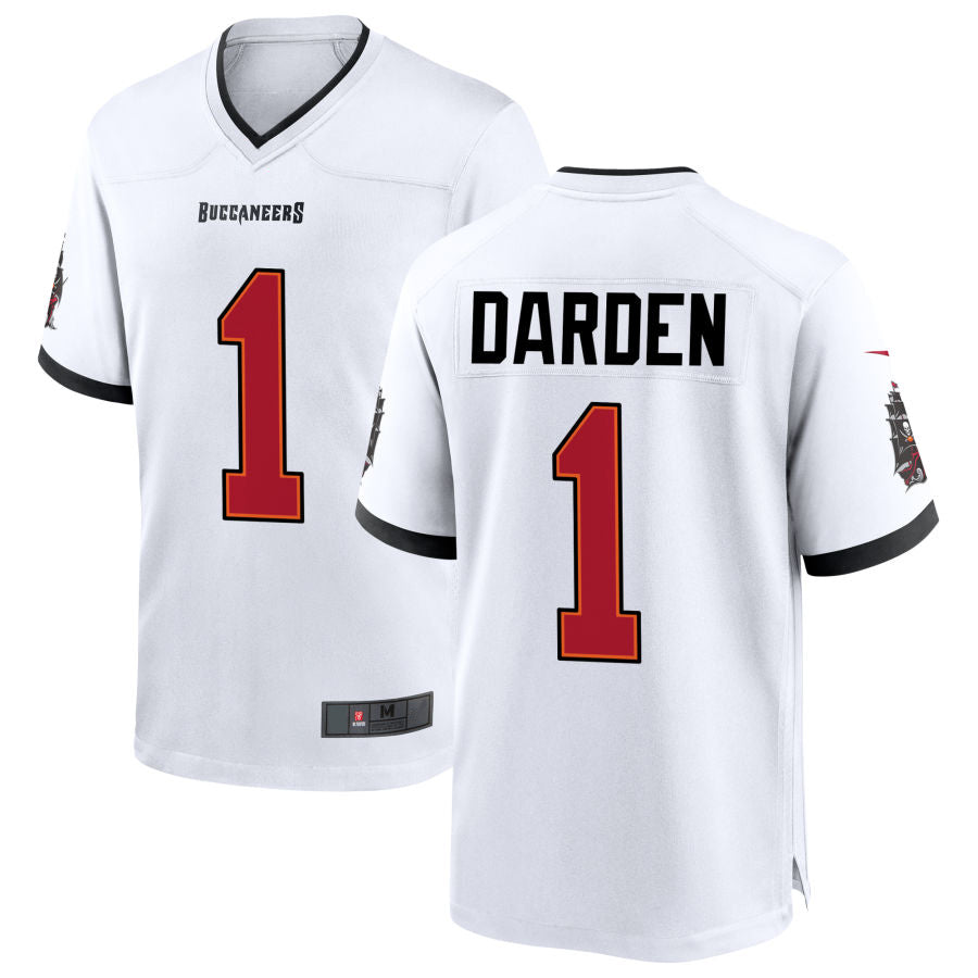 Football Jerseys TB.Buccaneers #1 Jaelon Darden Player Stitched Game Jersey