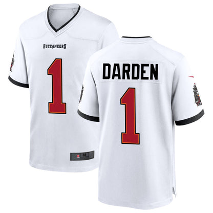 Football Jerseys TB.Buccaneers #1 Jaelon Darden Player Stitched Game Jersey