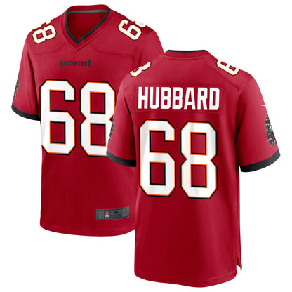 Football Jerseys TB.Buccaneers #68 Jonathan Hubbard Player Stitched Game Jersey
