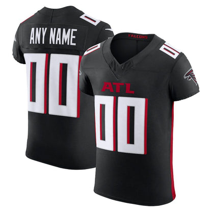 Custom A.Falcons 2024 Black P.U.S.E Vapor American Stitched Football Jersey