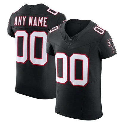 Custom A.Falcons 2024 Black P.U.S.E Vapor American Stitched Football Jerseys