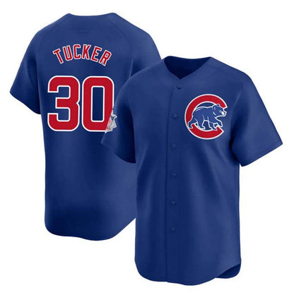 Chicago Cubs #30 Kyle Tucker Royal 2025 Limited Stitched Baseball Jersey