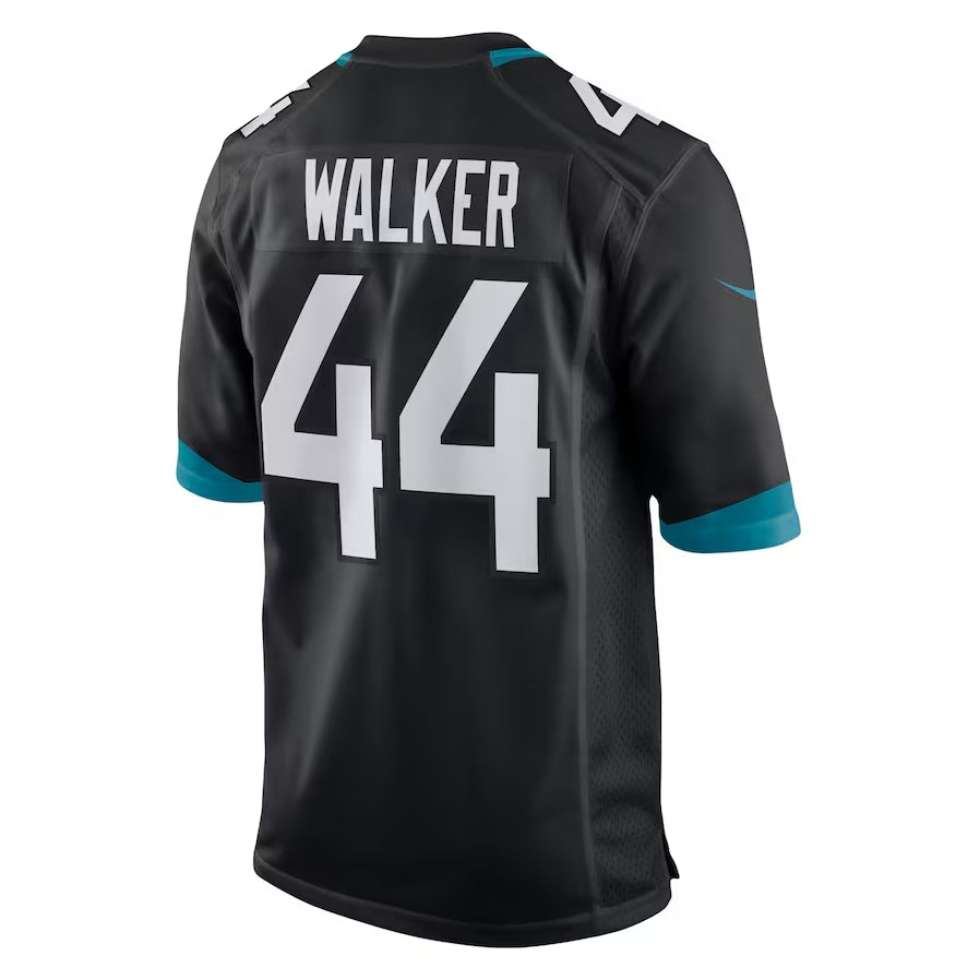 J.Jaguars #44 Travon Walker Black Player Game Stitched American Football Jerseys