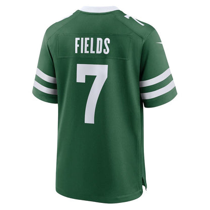 NY.Jets #7 Justin Fields Green Game Stitched American Football Jerseys