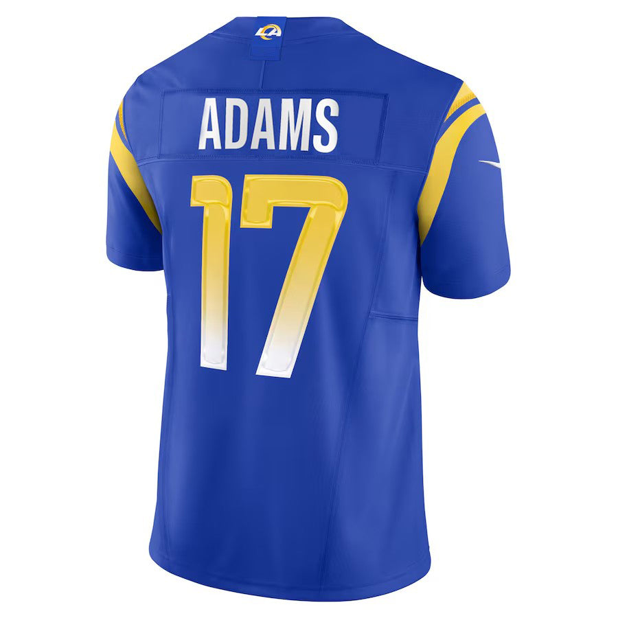 LA.Rams #17 Davante Adams Royal Vapor F.U.S.E. Limited Stitched American Football Jerseys