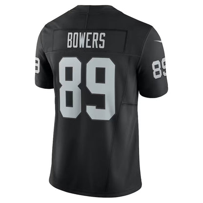 LV.Raiders #89 Brock Bowers White Game American Football Jerseys