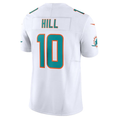 M.Dolphins #10 Tyreek Hill White Vapor F.U.S.E. Limited Stitched American Football Jerseys