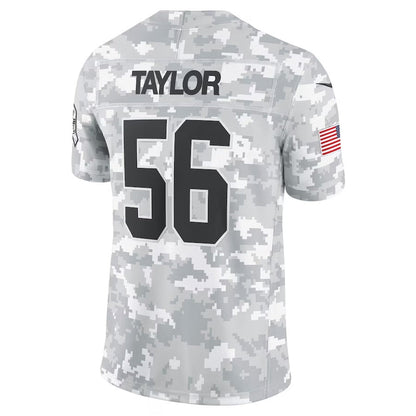 NY.Giants #56 Lawrence Taylor Arctic Camo 2024 Salute to Service Limited Stitched American Football Jerseys
