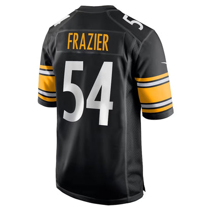 P.Steelers #54 Zach Frazier Black Game Stitched American Football Jerseys