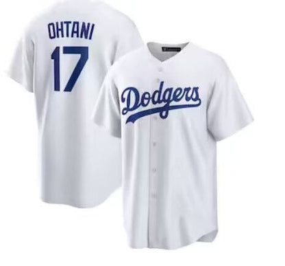 Baseball Jerseys Los Angeles Dodgers #17 Clayton Kershaw White Home Replica Player Name Jersey