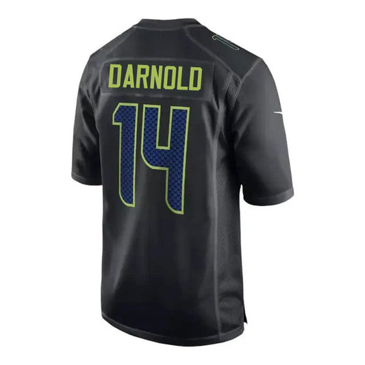 S.Seahawks #14 Sam Darnold Black Chase Game Stitched American Football Jerseys
