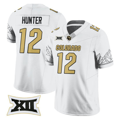 C.Buffalo #12 Travis Hunter White 2024 F.US.E Vapor Limited Stitched Football College Jersey