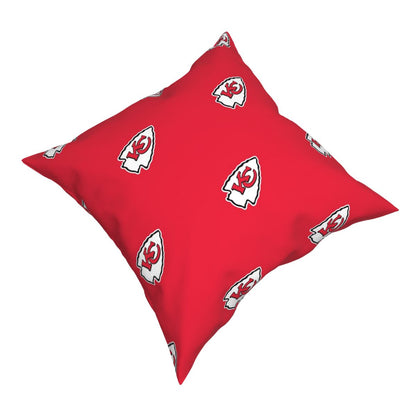 Custom Decorative Football Pillow Case Kansas City Chiefs Pillowcase Personalized Throw Pillow Covers