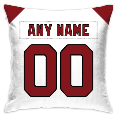 Custom Football Arizona Cardinals Decorative Throw Pillow 18" x 18"- Print Personalized Style Customizable Design Team Any Name & Number