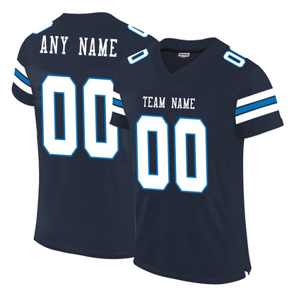 Custom Football Jersey Tennessee Titans Design Navy Stitched Name And Number Size S to 6XL Christmas Birthday Gift