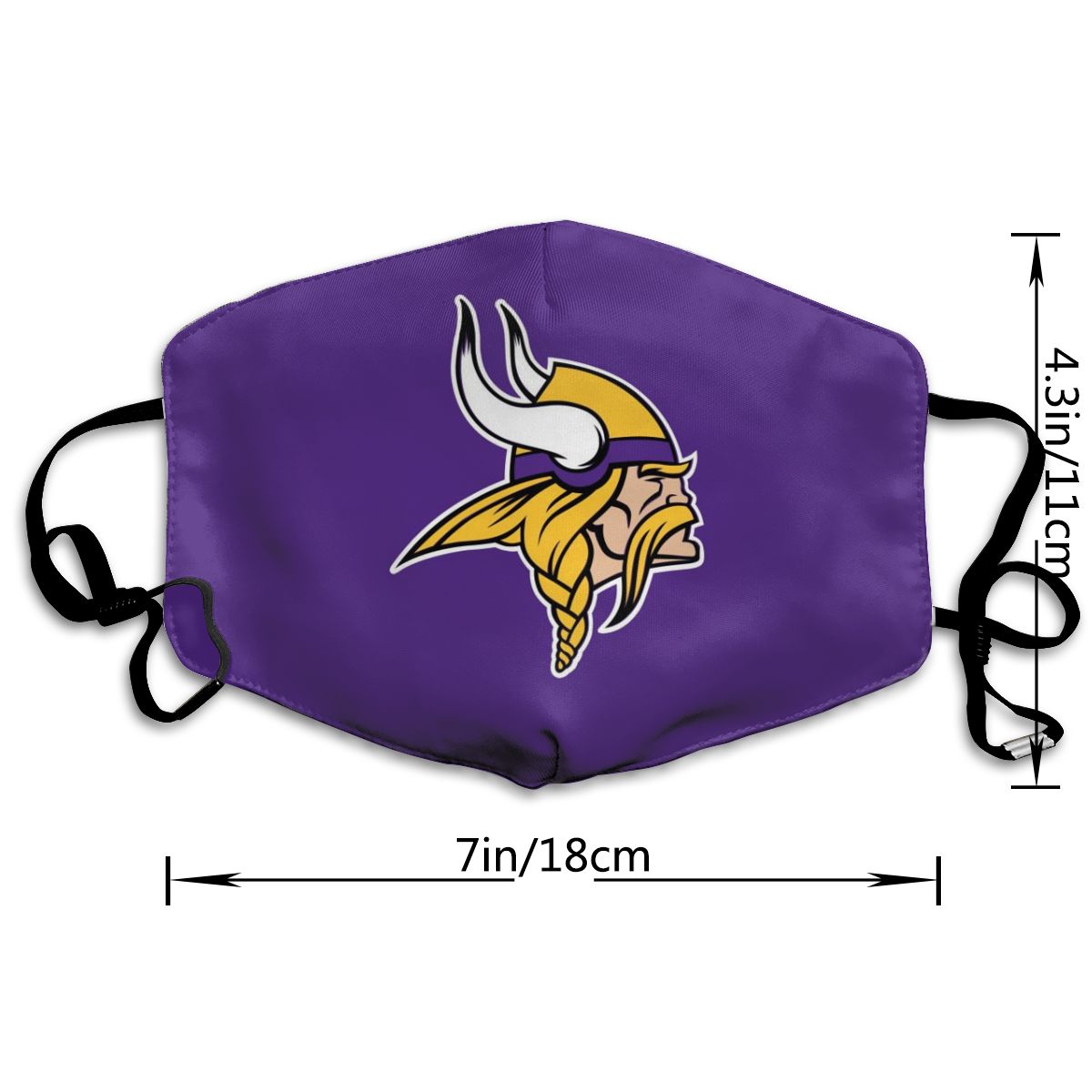 Print Football Personalized Minnesota Vikings Dust Masks