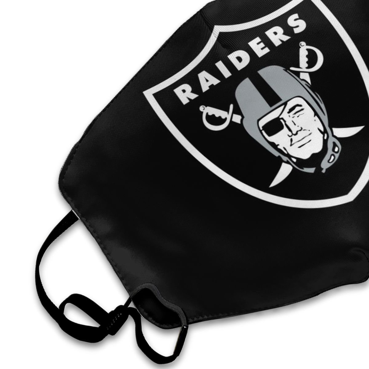 Print Football Personalized Oakland Raiders Dust Mask Black