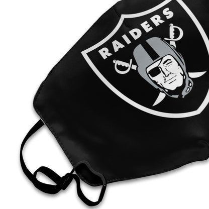 Print Football Personalized Oakland Raiders Dust Mask Black