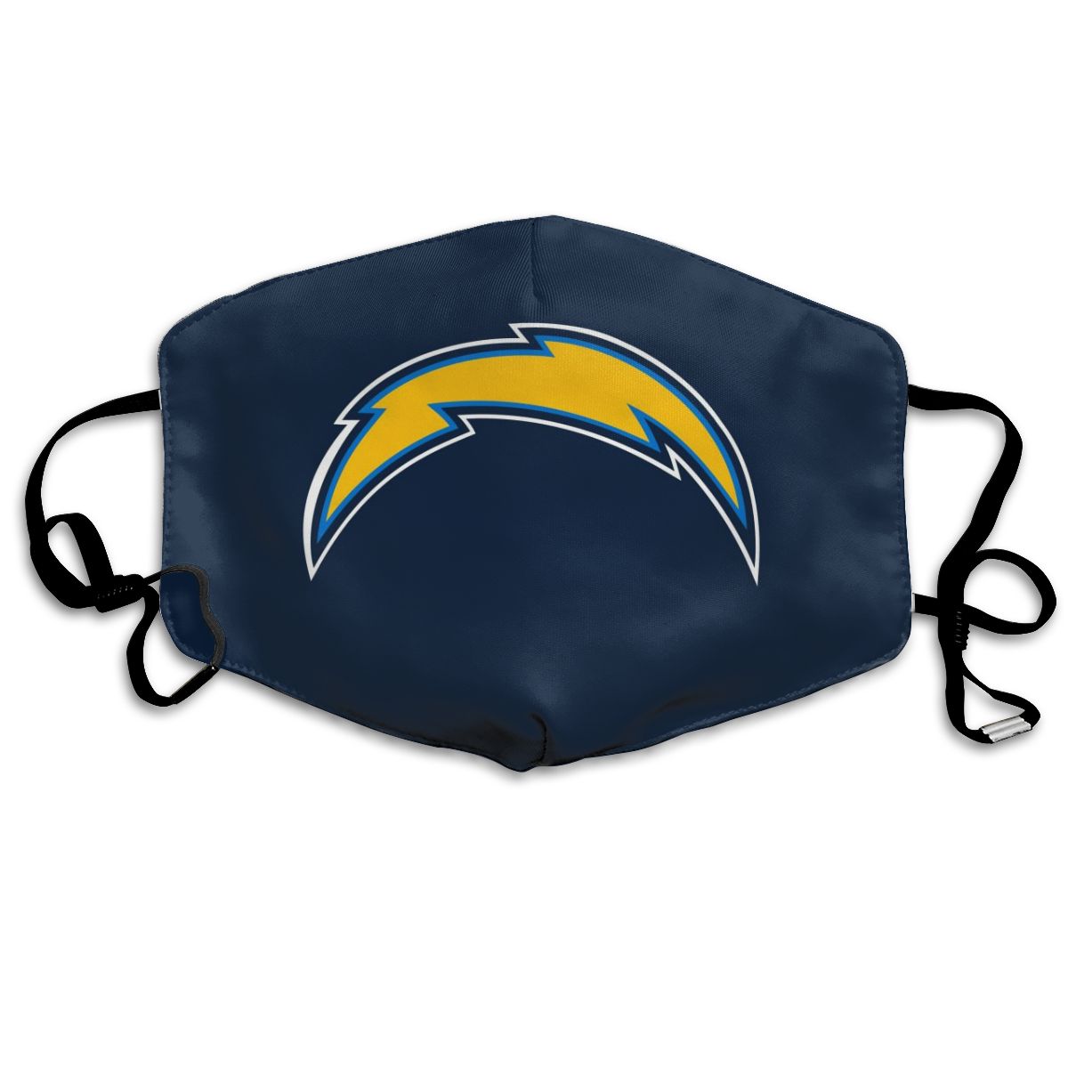 Print Football Personalized Los Angeles Chargers Dust Mask Navy