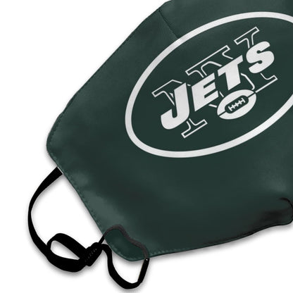 Print Football Personalized New York Jets Dust Mask Green
