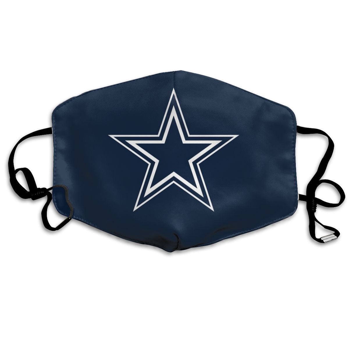 Print Football Personalized Dallas Cowboys Dust Masks Navy