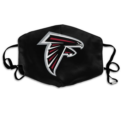 Print Football Personalized Atlanta Falcons Dust Mask Black